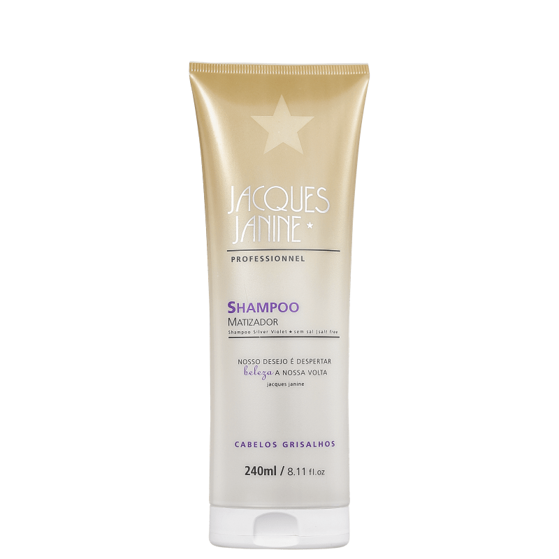 Jacques Janine Professionnel Cabelos Grisalhos - Shampoo Matizador 240ml