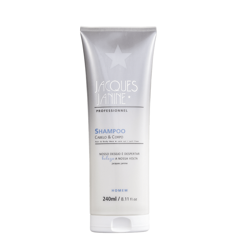 Jacques Janine Professionnel Exclusivo para Homens Cabelo & Corpo - Shampoo 240ml