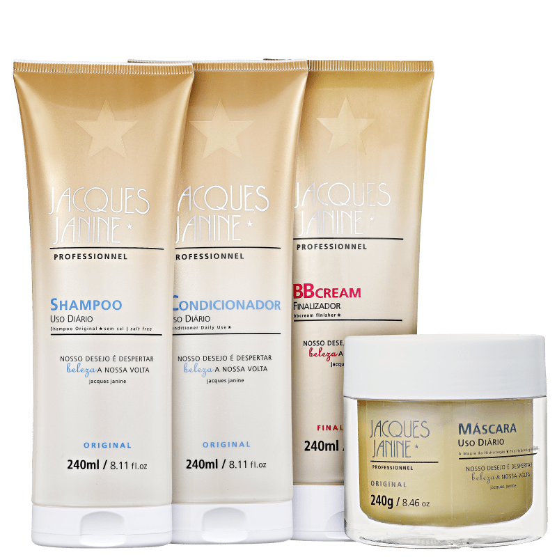 Jacques Janine Professionnel Uso Diário BB Cream Kit (4 Produtos)