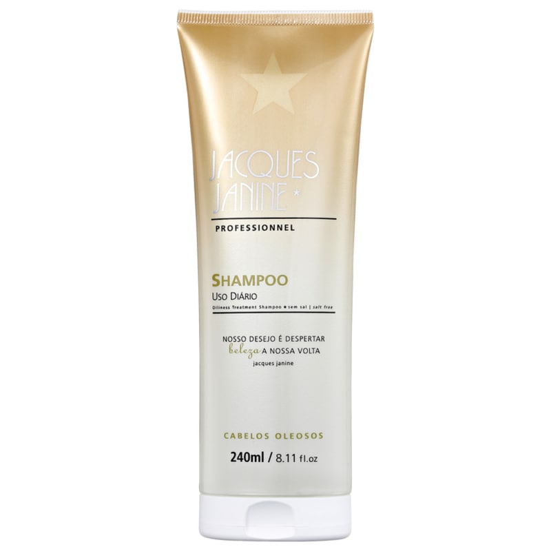 Jacques Janine Professionnel Uso Diário Cabelos Oleosos - Shampoo 240ml