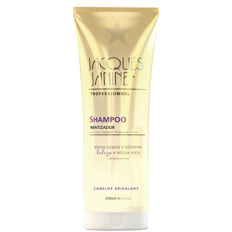 Jacques Janine Professionnel Cabelos Grisalhos - Shampoo Matizador 240ml