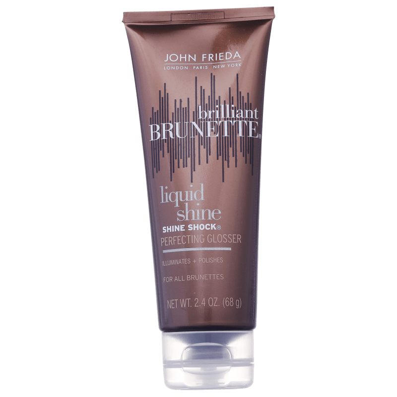 John Frieda Brilliant Brunette Shine Shock Leave-On Perfecting Glosser - Finalizador 68g