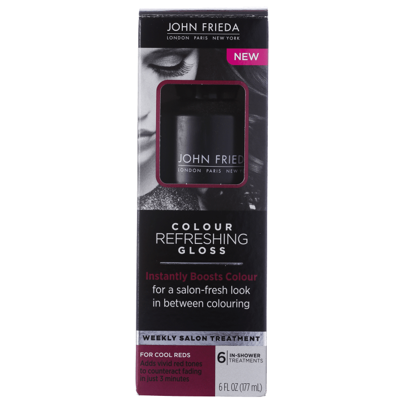 John Frieda Colour Refreshing Gloss For Cool Reds - Realçador da Cor 177ml