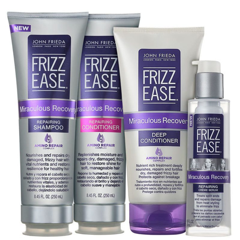 John Frieda Frizz Ease Miraculous Recovery Repairing Full Kit (4 Produtos)