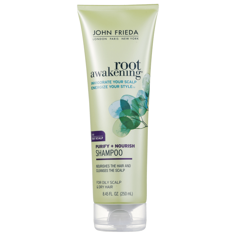 John Frieda Root Awakening Purify + Nourish Shampoo for Oily Scalp - Shampoo 250ml