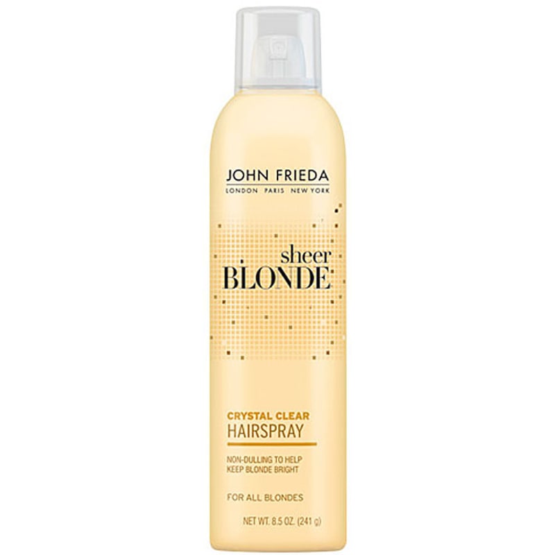 John Frieda Sheer Blonde Crystal Clear Shape & Shimmer Hairspray - Finalizador 240g