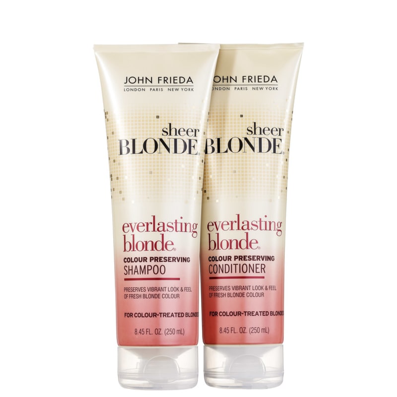 John Frieda Sheer Blonde Everlasting Blonde Colour Preserving Duo Kit (2 Produtos)