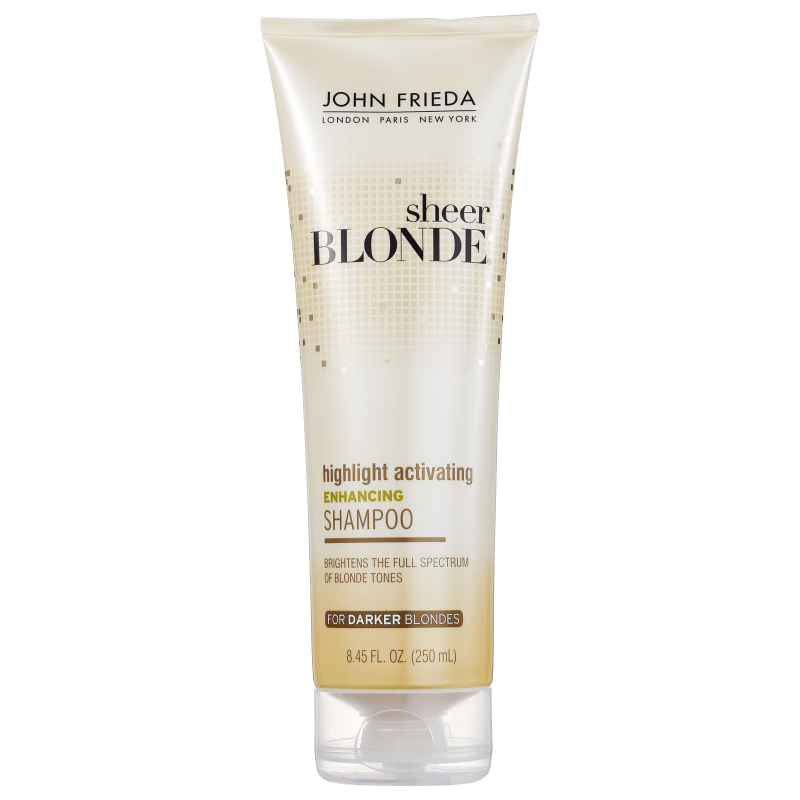 John Frieda Sheer Blonde Highlight Activating Enhancing Shampoo Darker Blondes - 250ml