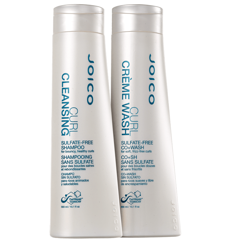 Joico Curl Cleansing Co+Wash Limpeza Kit (2 Produtos)