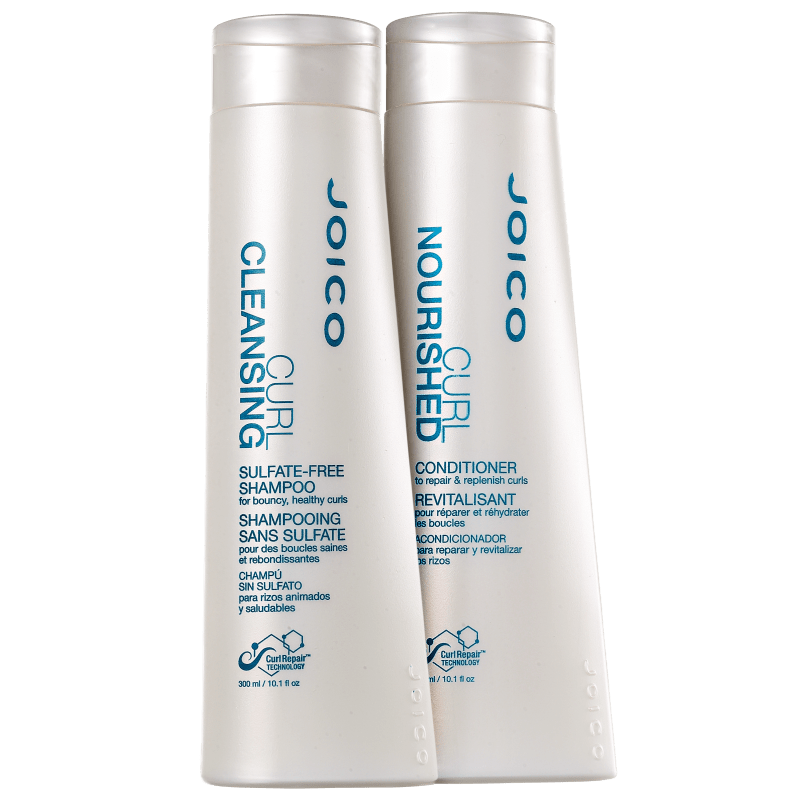 Joico Curl Cleansing Nourished Duo Kit (2 Produtos)