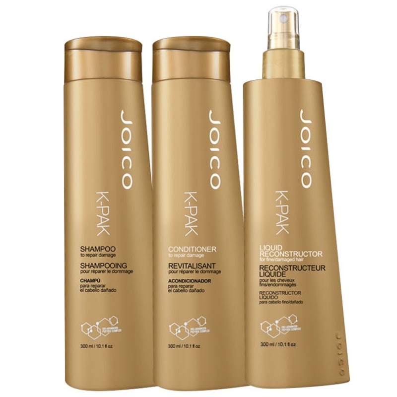 Joico K-Pak Liquid Reconstruction Kit (3 Produtos)