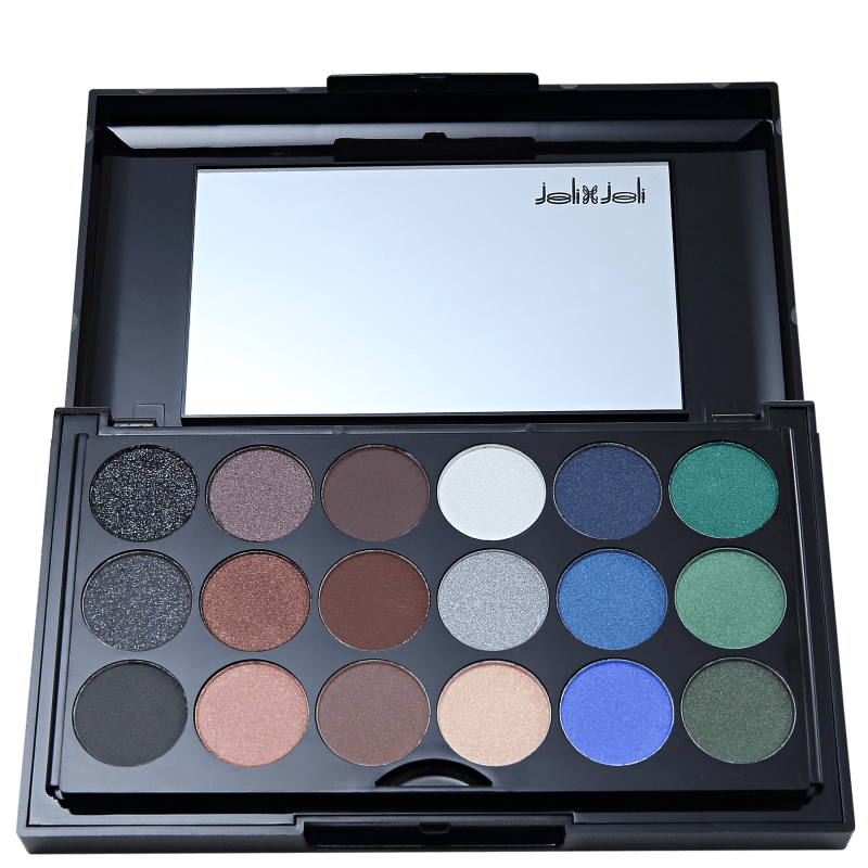 Joli Joli Black Glitters PD 988 - Estojo de Maquiagem