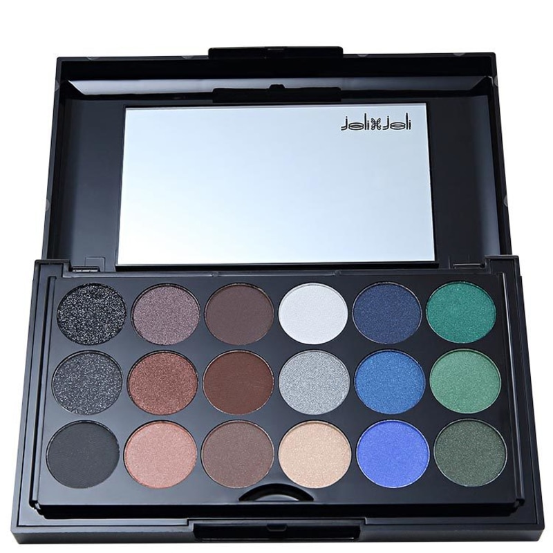 Joli Joli Black Glitters PD 988 - Estojo de Maquiagem