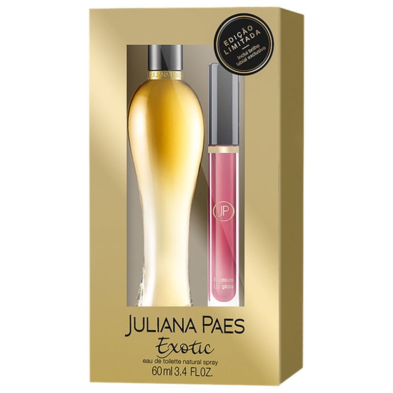 Conjunto Exotic Juliana Paes Feminino - Eau de Toilette 60ml + Gloss Labial