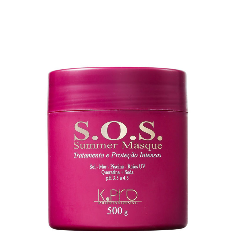 K.Pro S.O.S. Summer Masque Proteção Intensa - Máscara de Tratamento 500g