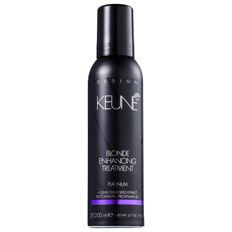 Keune Blonde Enhancing Treatment Platinum - Tratamento 200ml