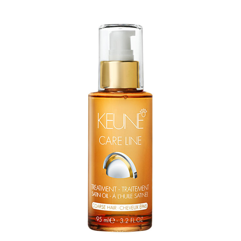 Keune Care Line Satin Oil Treatment Coarse Hair - Óleo Finalizador 95ml