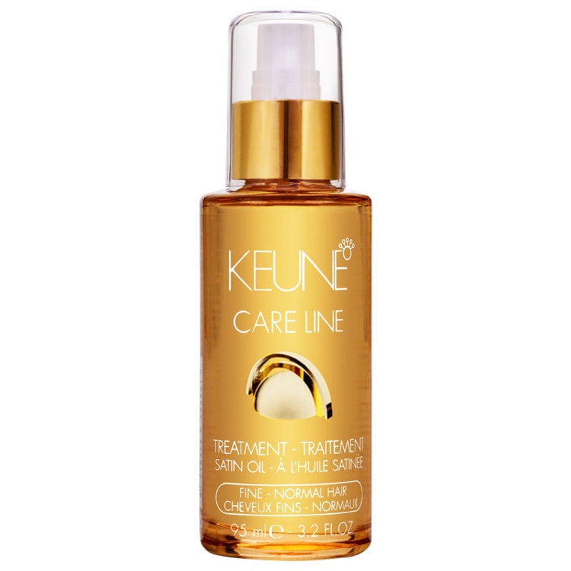 Keune Care Line Satin Oil Treatment Fine Normal Hair - Óleo Finalizador 95ml