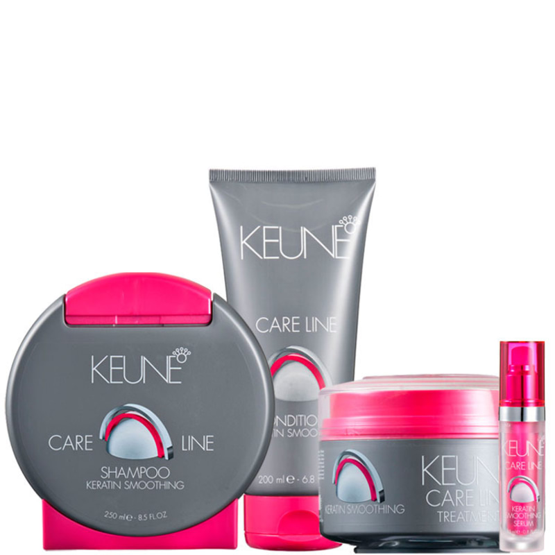 Keune Keratin Smoothing Full Kit (4 Produtos)