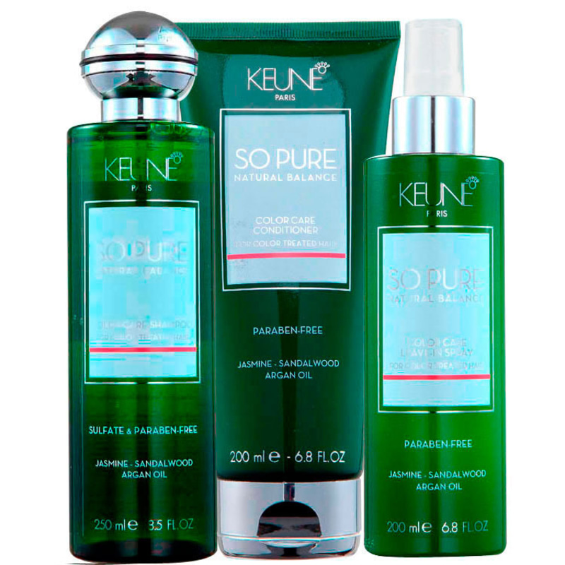 Keune So Pure Color Care Kit (3 Produtos)