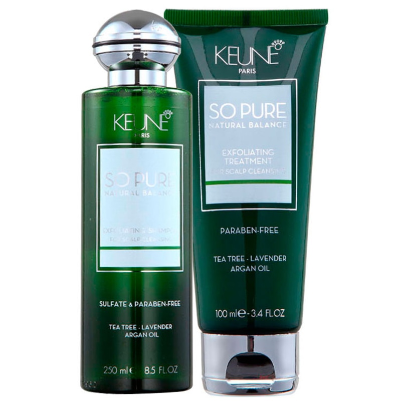 Keune So Pure Exfoliating Duo Kit (2 Produtos)