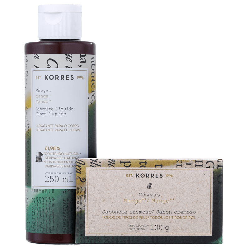 Kit Banho Korres Manga (2 produtos)