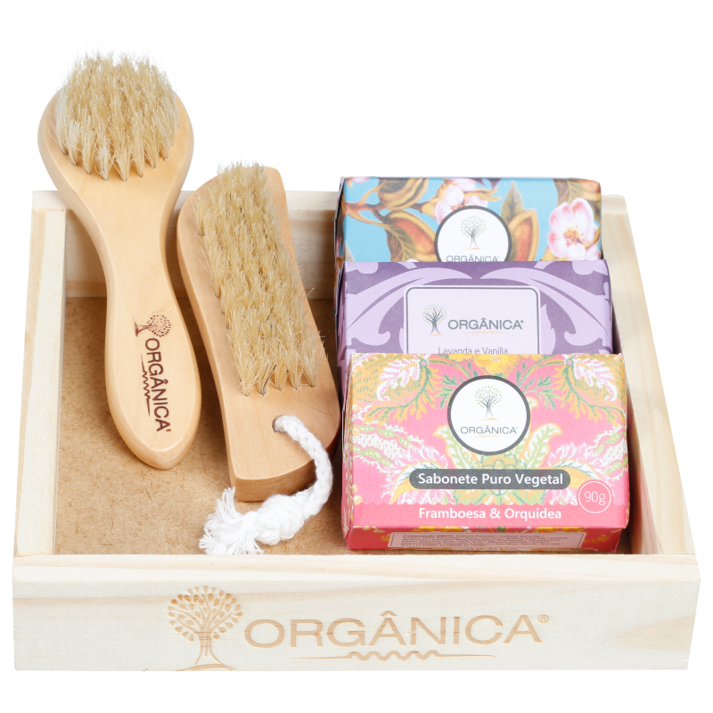 Kit Banho Orgânica Puro Vegetal SPA (5 produtos)