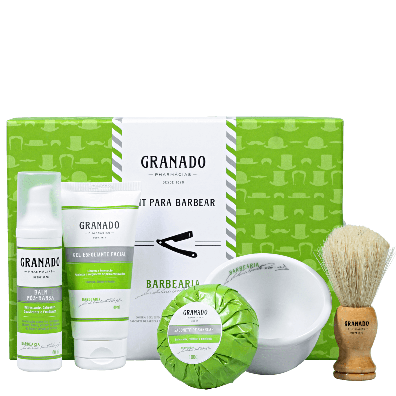 Kit Barba Granado para Barbear (5 Produtos)