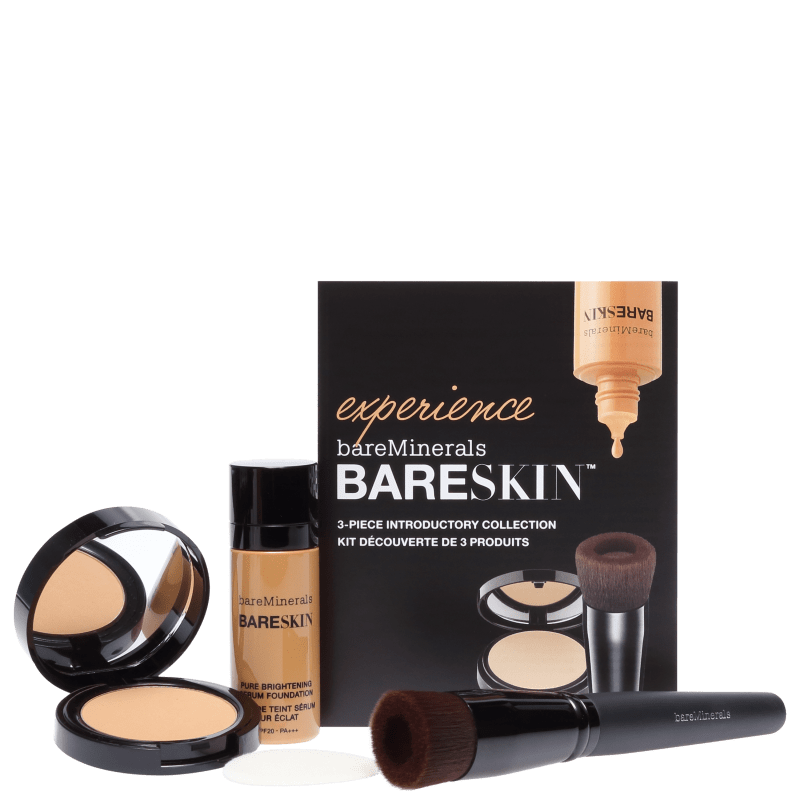 Kit bareMinerals bareSkin Experience Bare 13 Tan (3 produtos)