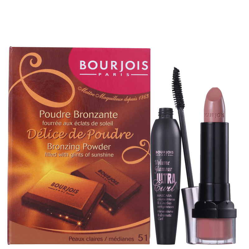 Kit Bourjois Face Glam (3 Produtos)