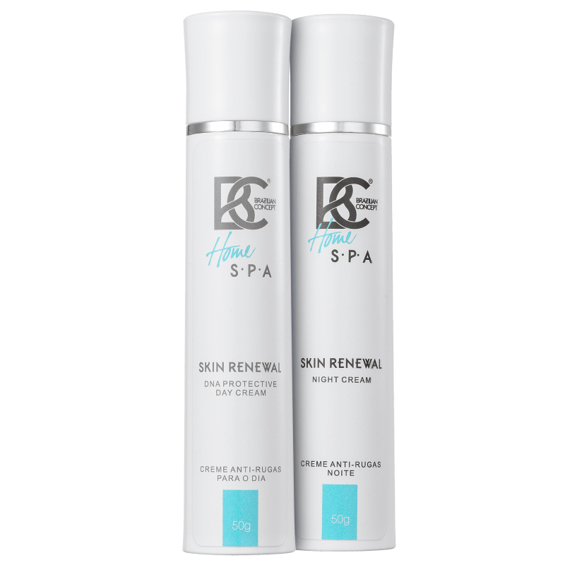 Kit Brazilian Concept Skin Renewal DNA Protective Day and Night (2 produtos)