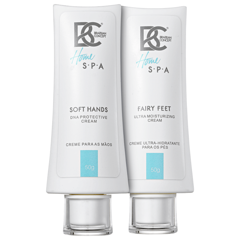 Kit Brazilian Concept Soft Hands Fairy Feet Cream (2 produtos)