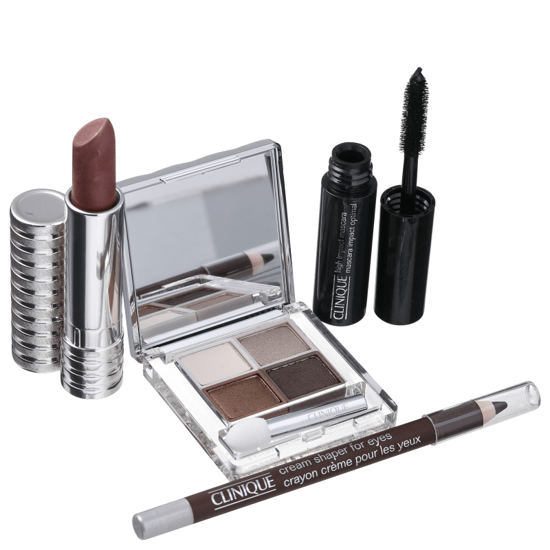 Kit Clinique Party 2 Lips and 2 Nails (4 produtos + Nécessaire)