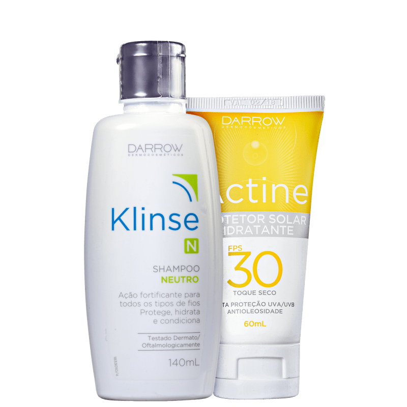 Kit Darrow Klinse Hair Actine (2 produtos)