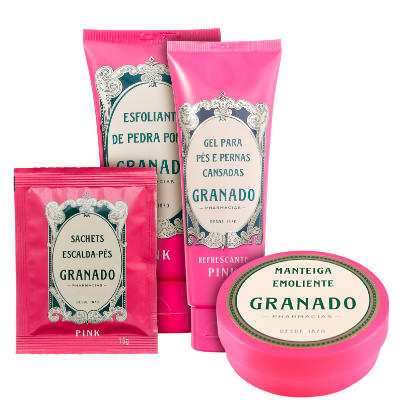 Kit Granado Pink SPA Relaxante para os Pés (4 produtos)