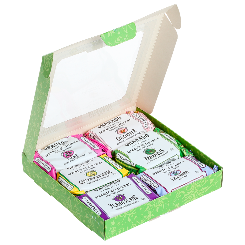 Kit Granado Terrapeutics Mix - Sabonetes em Barra 6x90g