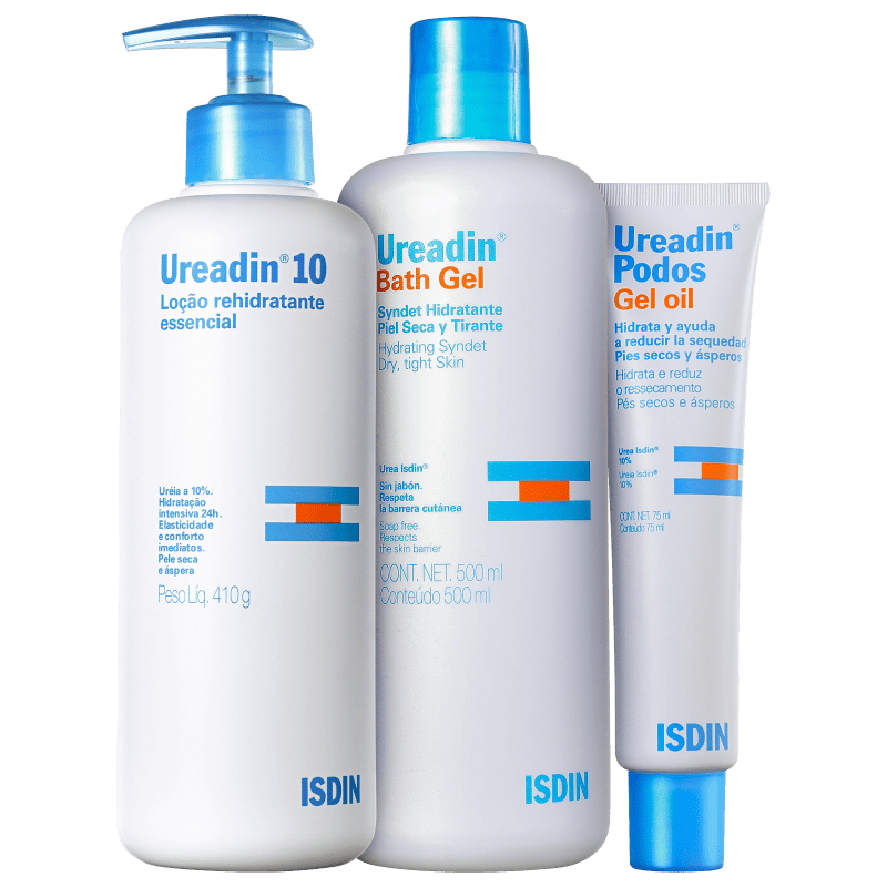 Kit ISDIN Ureadin Hidratação Pele Seca (3 produtos)