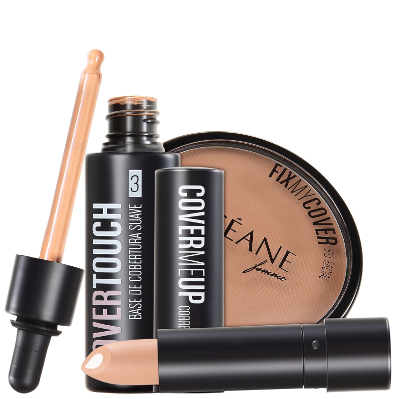 Kit Océane Femme Cover Touch Fix 3 (3 produtos)