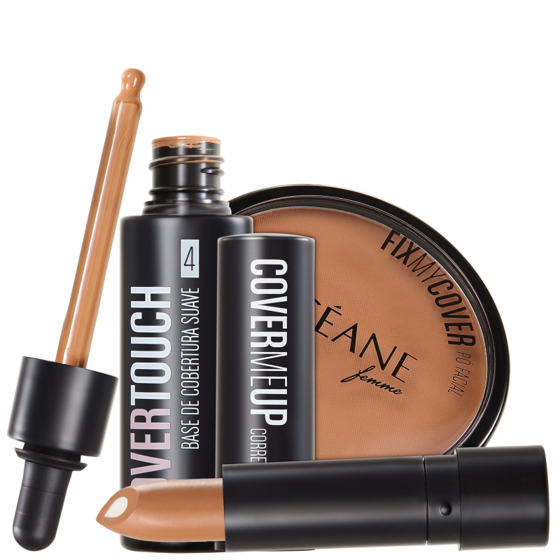 Kit Océane Femme Cover Touch Fix 4 (3 produtos)