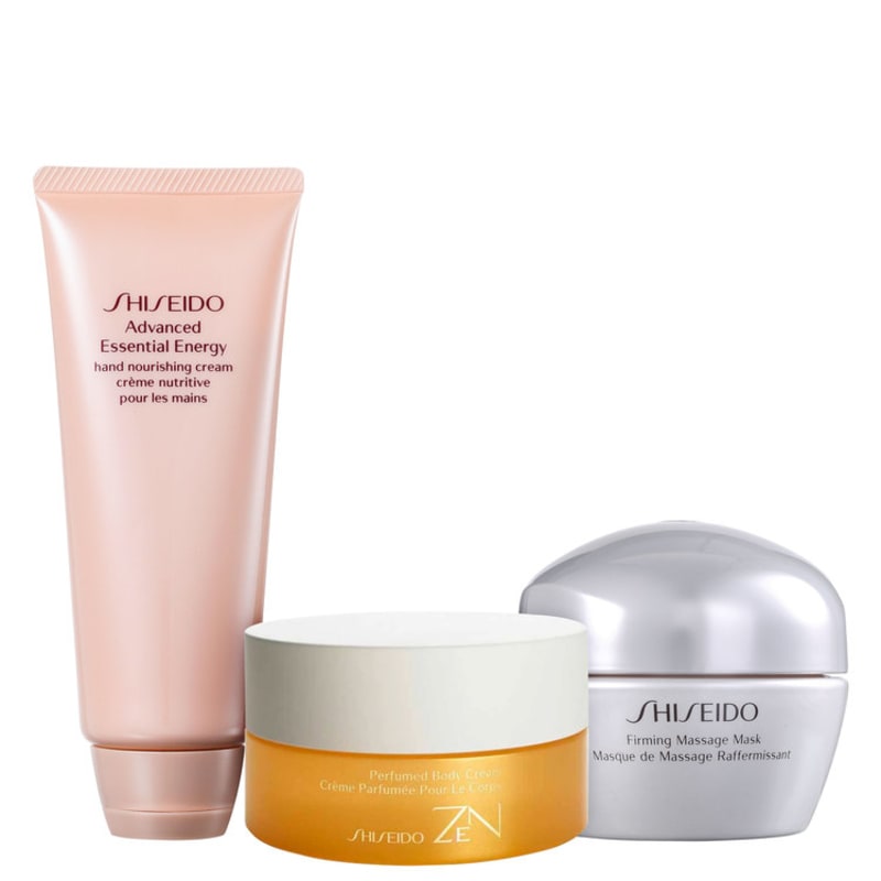 Kit Shiseido Face & Body (3 Produtos)