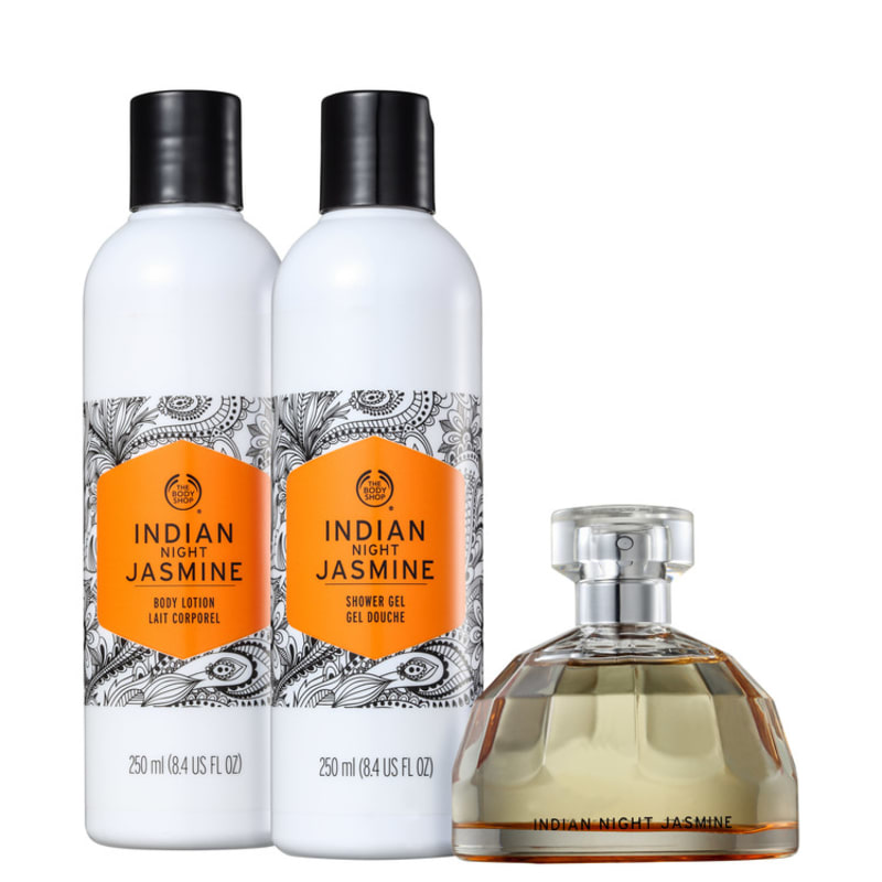 Kit The Body Shop Indian Night Jasmine (3 Produtos)