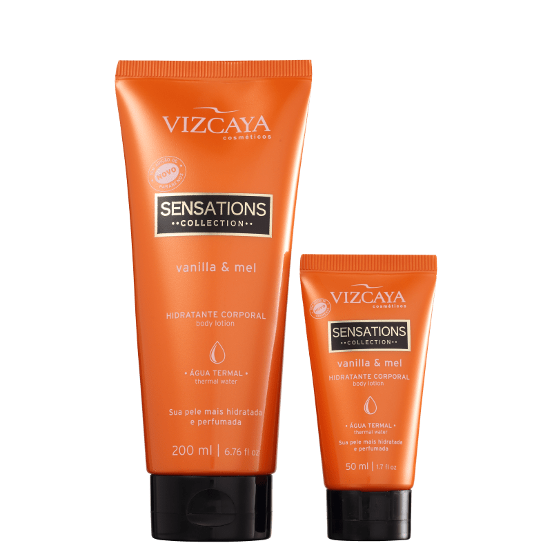 Kit Vizcaya Sensations Vanilla & Mel (2 Produtos)