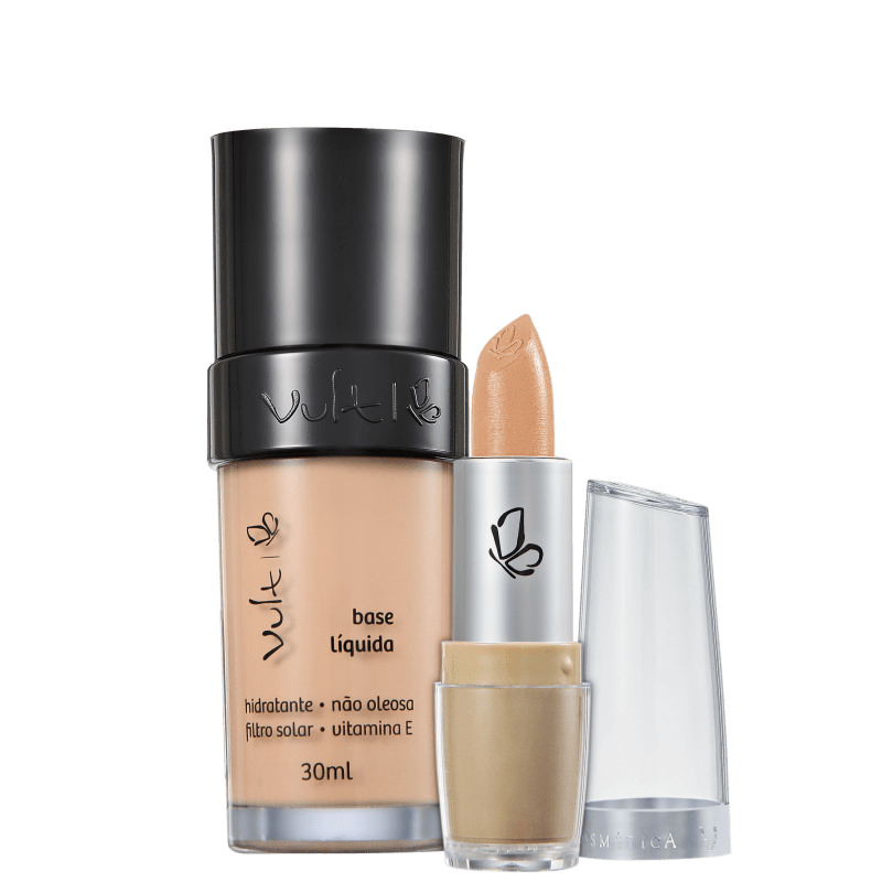 Kit Vult Make Up 01 Bege Duo (2 produtos)