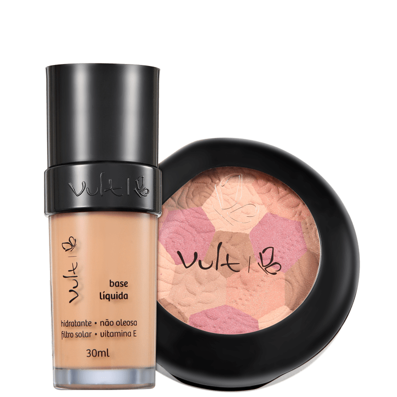 Kit Vult Make Up 02 Rosa Mosaico (2 produtos)