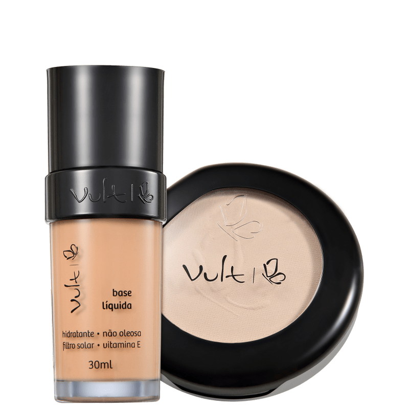 Kit Vult Make Up 02 Rosa Translúcido Duo (2 produtos)