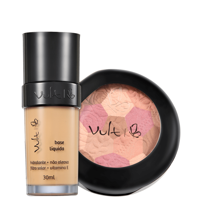 Kit Vult Make Up 03 Bege Mosaico (2 produtos)