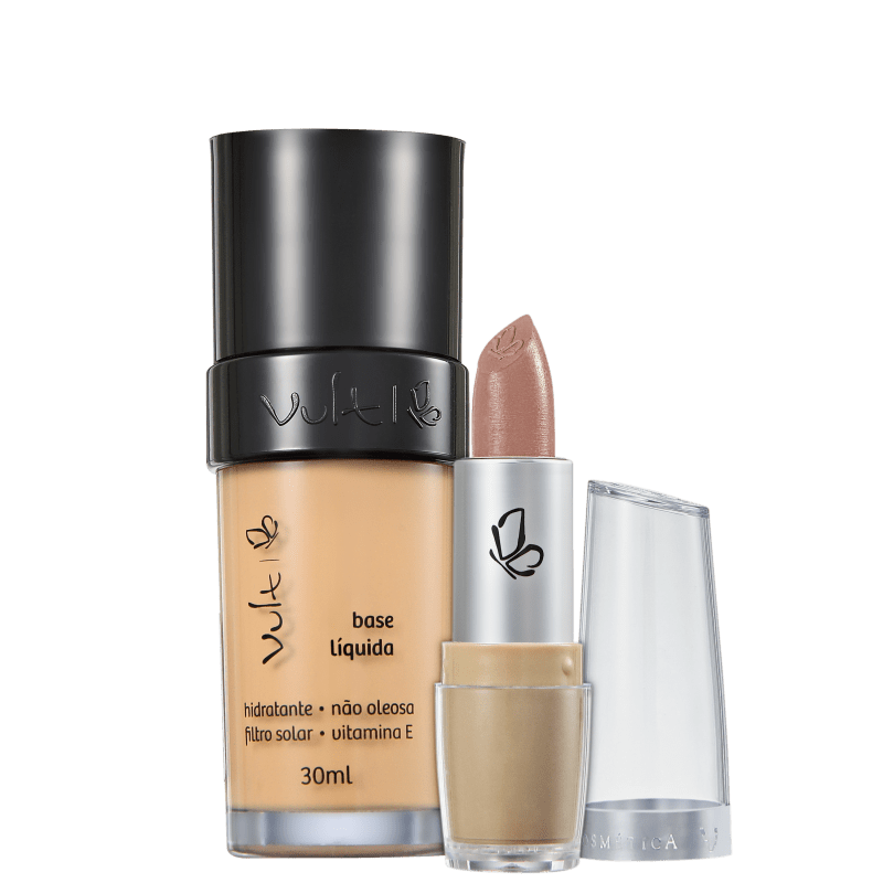 Kit Vult Make Up 03 Bege Rosa Duo (2 produtos)