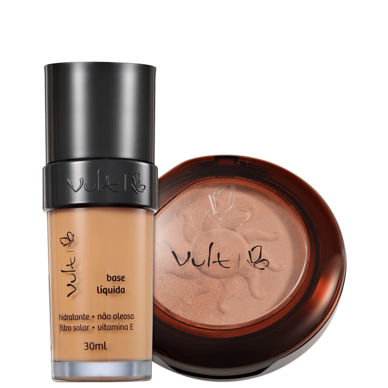 Kit Vult Make Up 04 Marrom Duo Soleil (2 produtos)