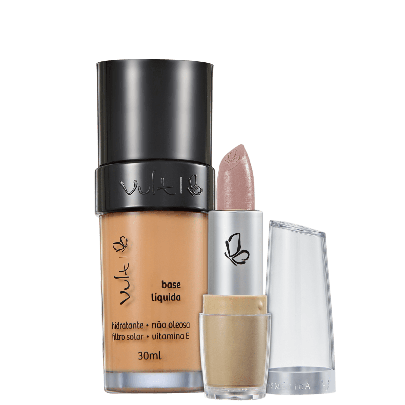 Kit Vult Make Up 04 Marrom Rosa Duo (2 produtos)