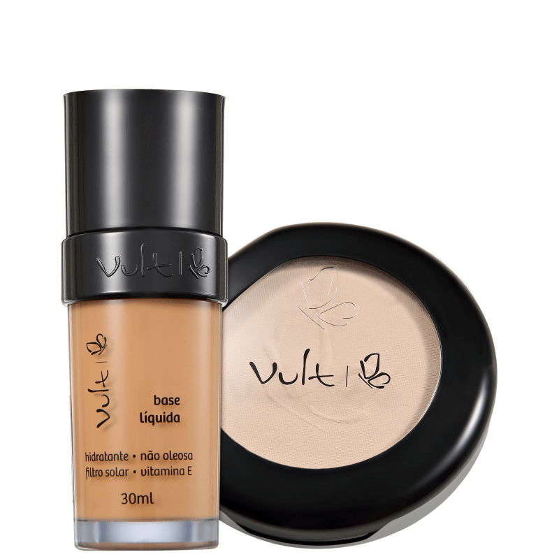 Kit Vult Make Up 04 Marrom Translúcido Duo (2 produtos)